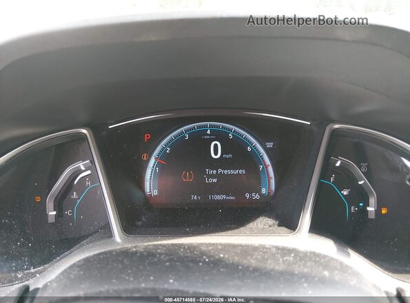 19XFC2F7XJE206629 2018 HONDA CIVIC White Vista de los asientos traseros