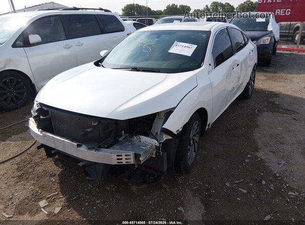 19XFC2F7XJE206629 2018 HONDA CIVIC White Vista tres cuartos delantera izquierda
