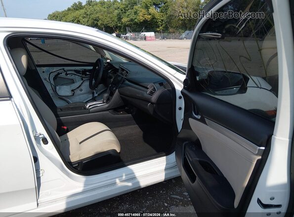19XFC2F7XJE206629 2018 HONDA CIVIC White Vista interior delantera