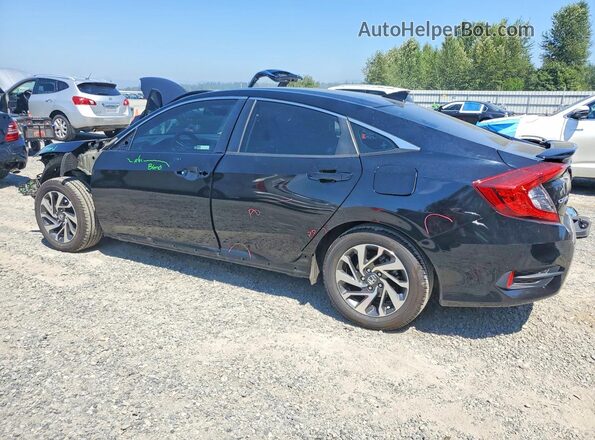 19XFC2F80JE000633 2018 HONDA CIVIC Black Tył lewy