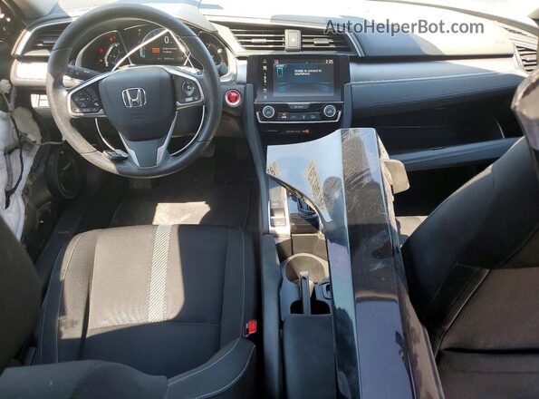 19XFC2F80JE000633 2018 HONDA CIVIC Black Widok deski rozdzielczej