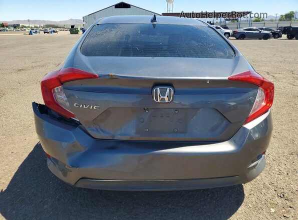 19XFC2F80JE202727 2018 HONDA CIVIC Серый Вид сзади