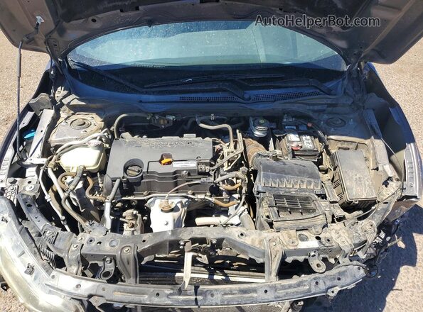 19XFC2F80JE202727 2018 HONDA CIVIC Серый Вид задней части салона