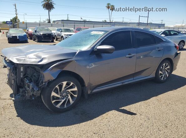 19XFC2F80JE202727 2018 HONDA CIVIC Серый Панорамный вид салона 360°