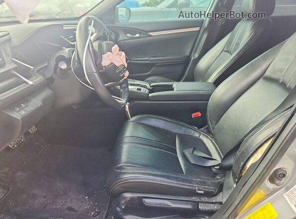 19XFC2F80KE006210 2019 HONDA CIVIC Серый Вид салона спереди