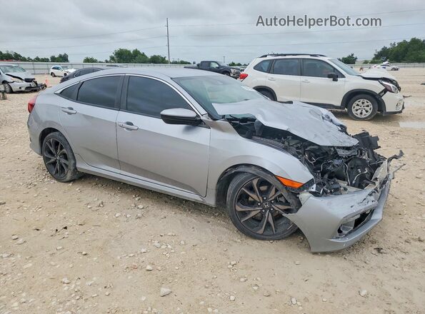 19XFC2F80KE006210 2019 HONDA CIVIC Серый Передняя правая четверть