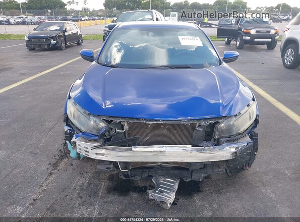 19XFC2F80LE020772 2020 HONDA CIVIC Синий Вид спереди