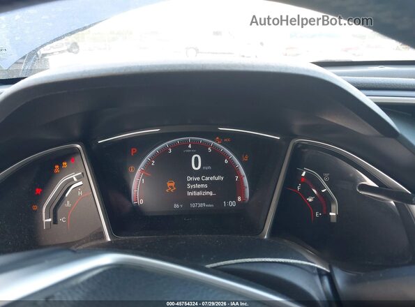 19XFC2F80LE020772 2020 HONDA CIVIC Синий Вид задних сидений