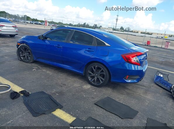 19XFC2F80LE020772 2020 HONDA CIVIC Синий Задняя левая четверть
