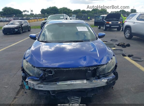 19XFC2F80LE020772 2020 HONDA CIVIC Синий Вид задней части салона