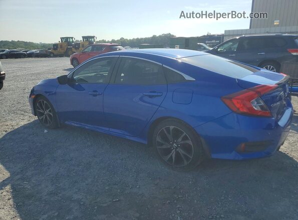 19XFC2F80LE027740 2020 HONDA CIVIC Blue Tył lewy