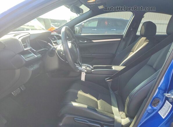 19XFC2F80LE027740 2020 HONDA CIVIC Blue Widok wnętrza z przodu