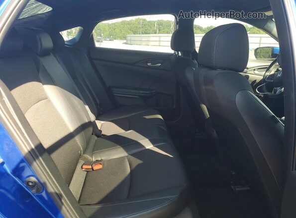 19XFC2F80LE027740 2020 HONDA CIVIC Blue Widok tylnych siedzeń