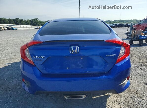 19XFC2F80LE027740 2020 HONDA CIVIC Blue Widok z tyłu