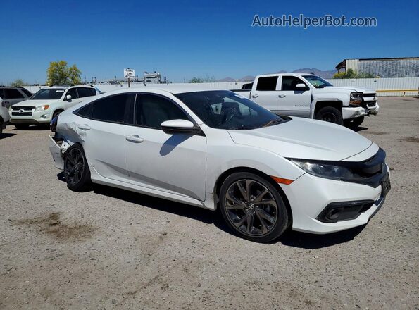 19XFC2F80ME202070 2021 HONDA CIVIC White Przód prawy