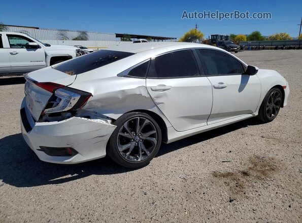 19XFC2F80ME202070 2021 HONDA CIVIC White Tył prawy