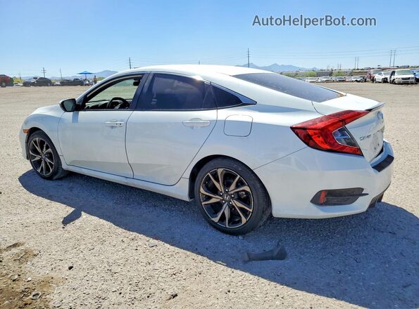 19XFC2F80ME202070 2021 HONDA CIVIC White Tył lewy