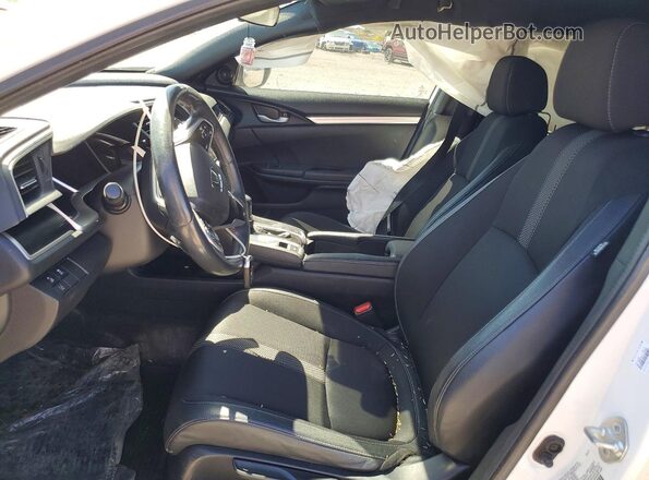 19XFC2F80ME202070 2021 HONDA CIVIC White Widok wnętrza z przodu