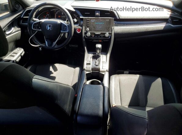 19XFC2F80ME202070 2021 HONDA CIVIC White Widok deski rozdzielczej