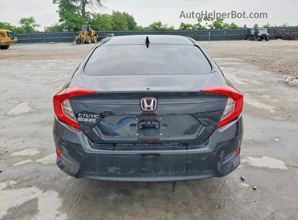 19XFC2F81HE074606 2017 HONDA CIVIC Black Rear view