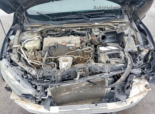 19XFC2F81HE074606 2017 HONDA CIVIC Black Rear interior view