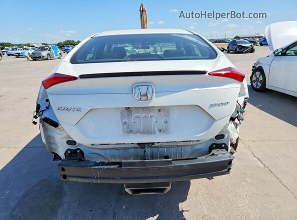 19XFC2F81KE008841 2019 HONDA CIVIC White Հետևի տեսք