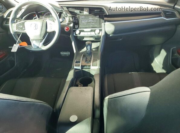 19XFC2F81KE019886 2019 HONDA CIVIC White წინა პანელის ხედი