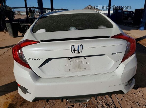 19XFC2F81KE019886 2019 HONDA CIVIC White უკანა ხედი