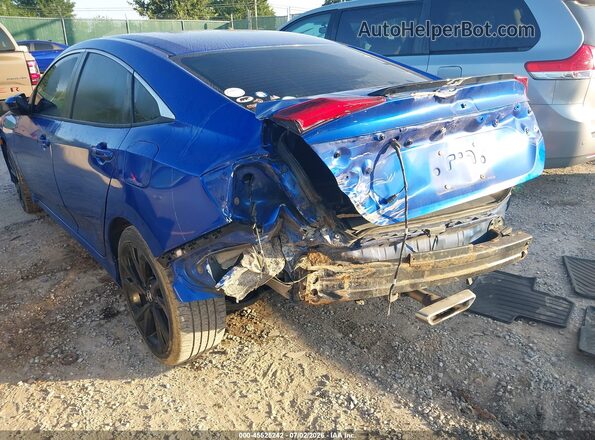 19XFC2F81KE026708 2019 HONDA CIVIC Blue Դիմացի տեսք