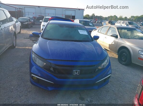 19XFC2F81KE026708 2019 HONDA CIVIC Blue Սալոնի հետևի տեսք