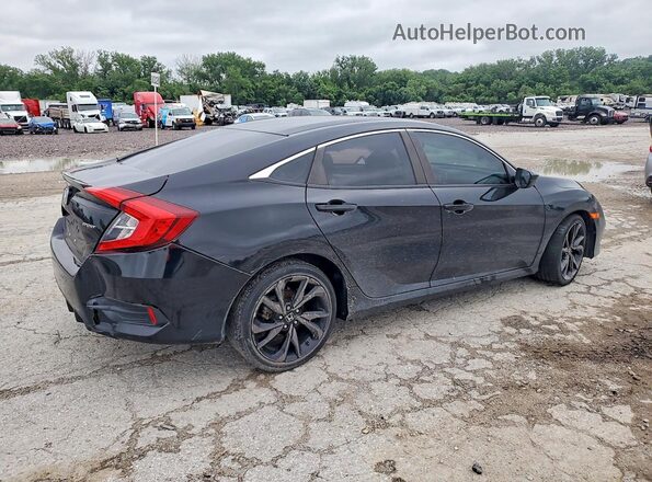 19XFC2F81LE025141 2020 HONDA CIVIC Черный Задняя правая четверть