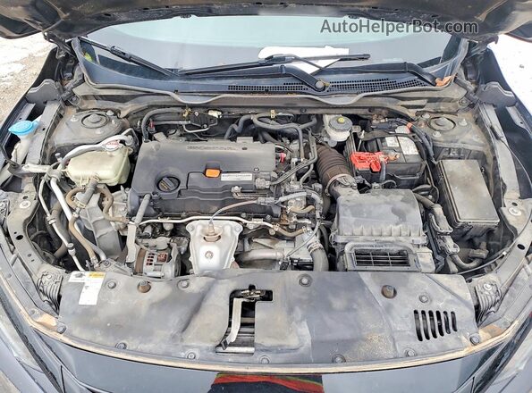 19XFC2F81LE025141 2020 HONDA CIVIC Черный Вид задней части салона