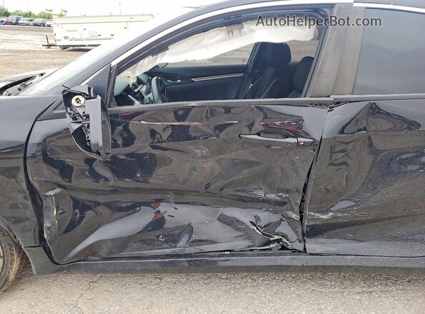 19XFC2F81LE025141 2020 HONDA CIVIC Черный Вид салона спереди