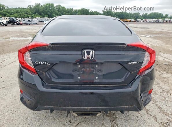 19XFC2F81LE025141 2020 HONDA CIVIC Черный Вид сзади