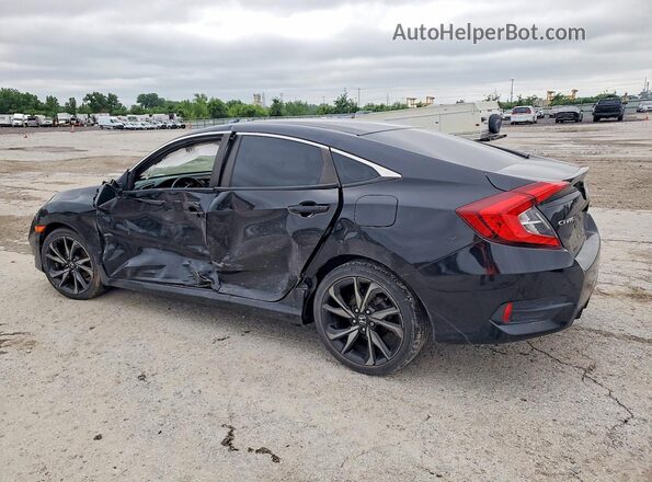 19XFC2F81LE025141 2020 HONDA CIVIC Черный Задняя левая четверть