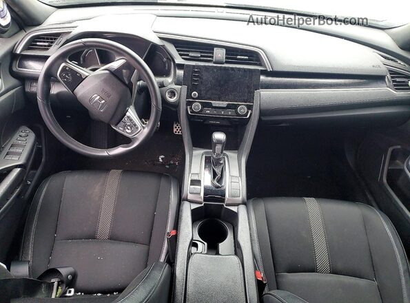 19XFC2F81LE025141 2020 HONDA CIVIC Черный Вид панели приборов