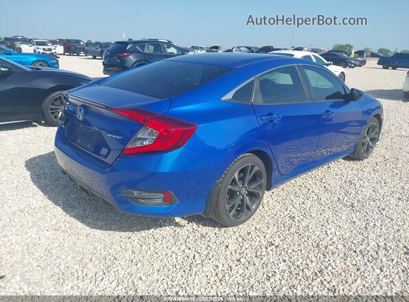 19XFC2F81ME003061 2021 HONDA CIVIC Blue უკანა მარჯვენა