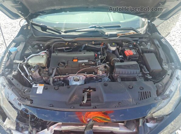 19XFC2F82KE000523 2019 HONDA CIVIC Blue Սալոնի հետևի տեսք
