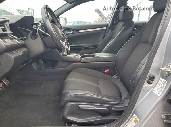 19XFC2F82KE210619 2019 HONDA CIVIC Silver Widok wnętrza z przodu