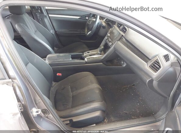 19XFC2F82KE213262 2019 HONDA CIVIC Gray წინა სალონის ხედი