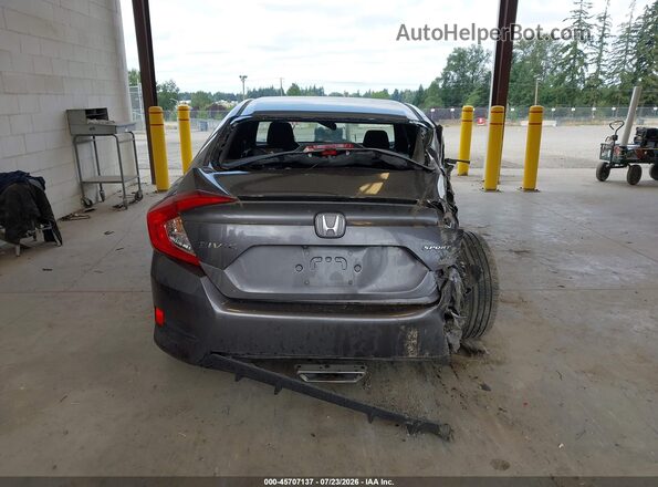 19XFC2F82KE213262 2019 HONDA CIVIC Gray 