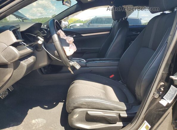 19XFC2F82LE020286 2020 HONDA CIVIC Black Vista interior delantera