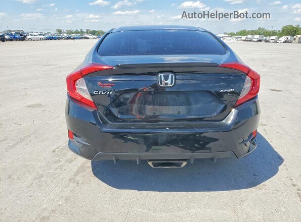 19XFC2F82LE020286 2020 HONDA CIVIC Black Vista trasera