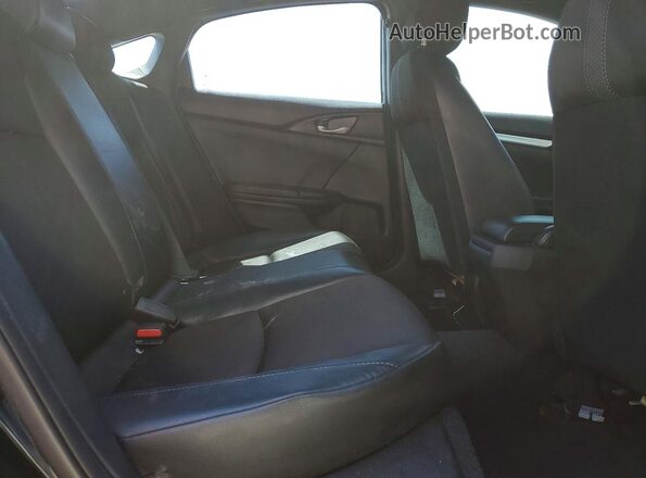 19XFC2F82LE020286 2020 HONDA CIVIC Black Vista de los asientos traseros