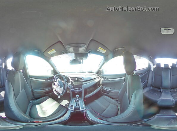 19XFC2F82LE020286 2020 HONDA CIVIC Black Vista de la etiqueta del VIN