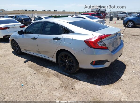 19XFC2F82ME002324 2021 HONDA CIVIC Серебряный Задняя левая четверть