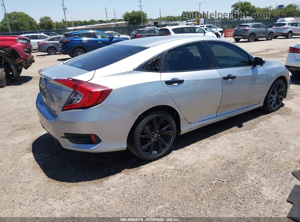 19XFC2F82ME002324 2021 HONDA CIVIC Серебряный Задняя правая четверть