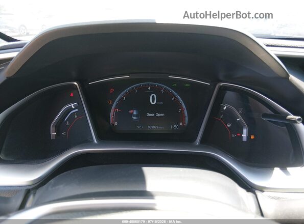 19XFC2F82ME002324 2021 HONDA CIVIC Серебряный Вид задних сидений