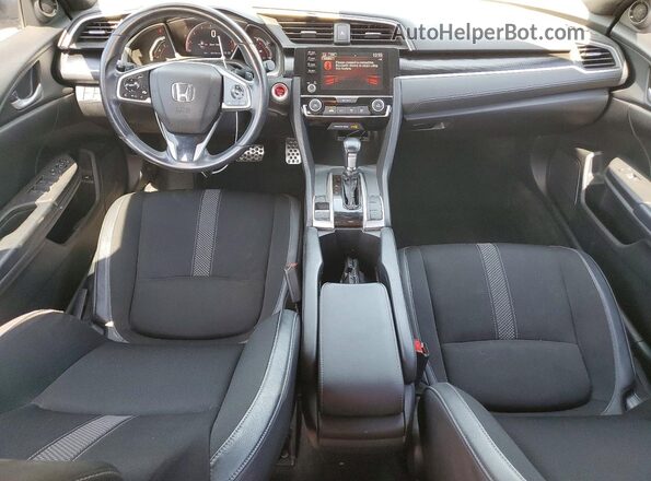 19XFC2F83KE007870 2019 HONDA CIVIC Silver Առջևի վահանակի տեսք