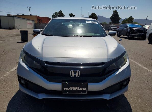 19XFC2F83KE007870 2019 HONDA CIVIC Silver Դիմացի տեսք
